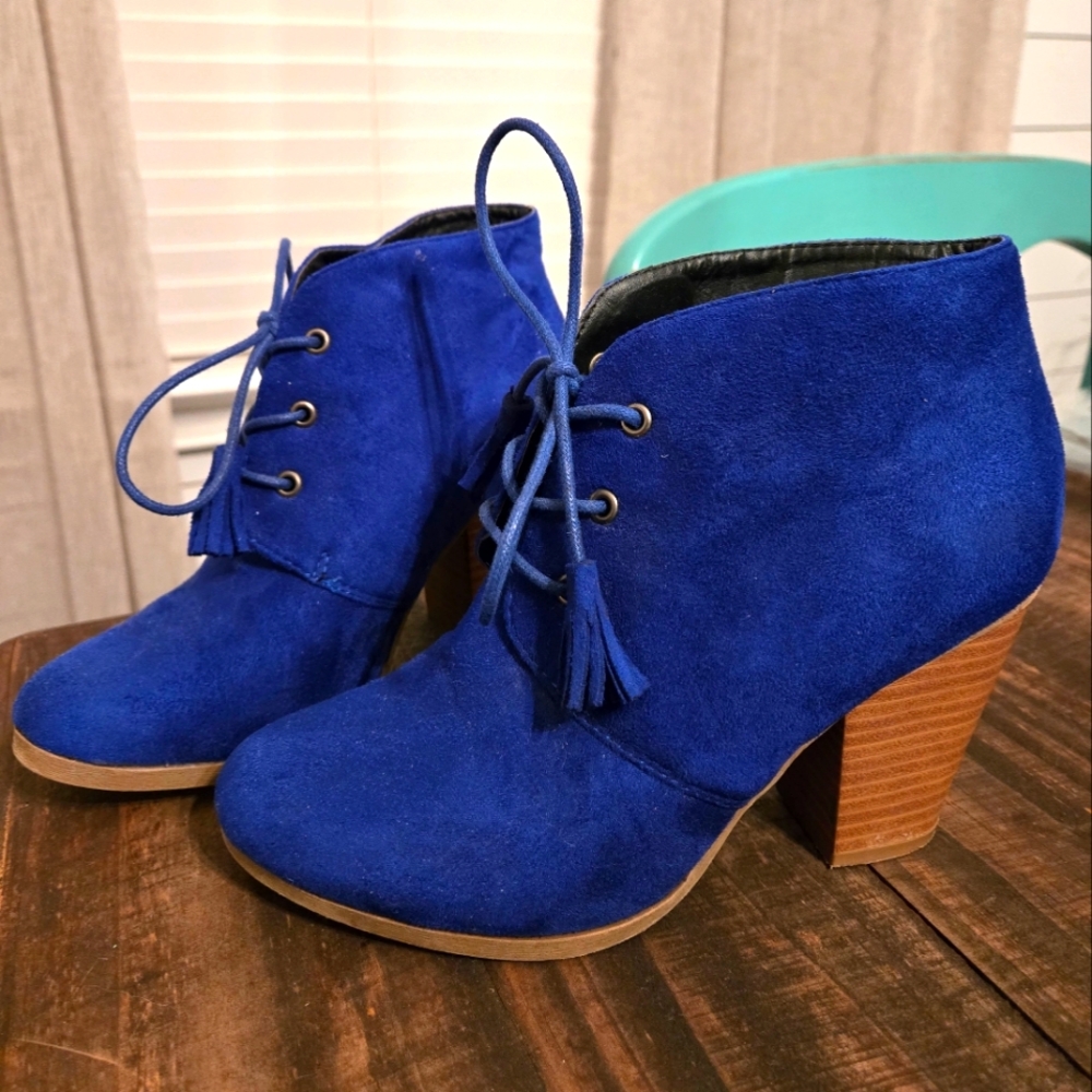 Blue Booties